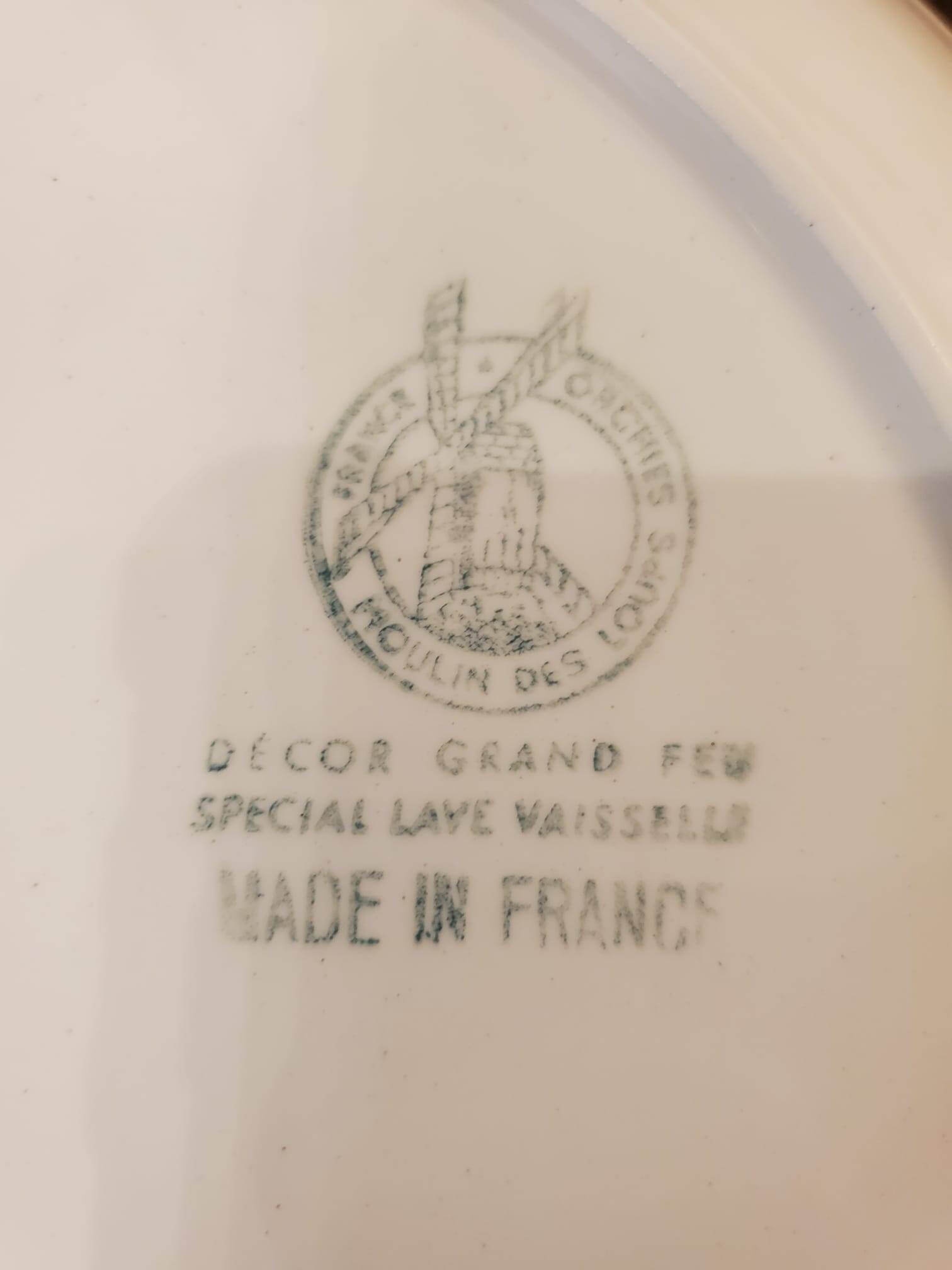 Moulin des Loups fish plates