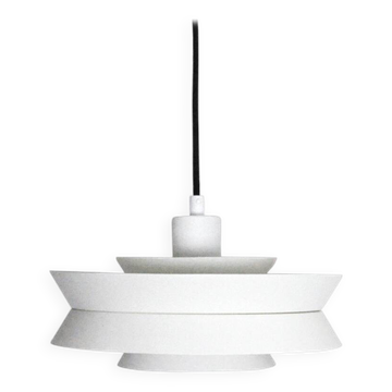 White Trava Pendant Lamp by Carl Thore for Granhaga, Sweden 1960s