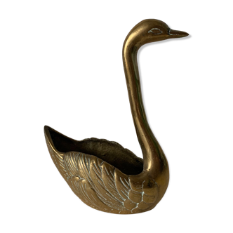 Brass swan