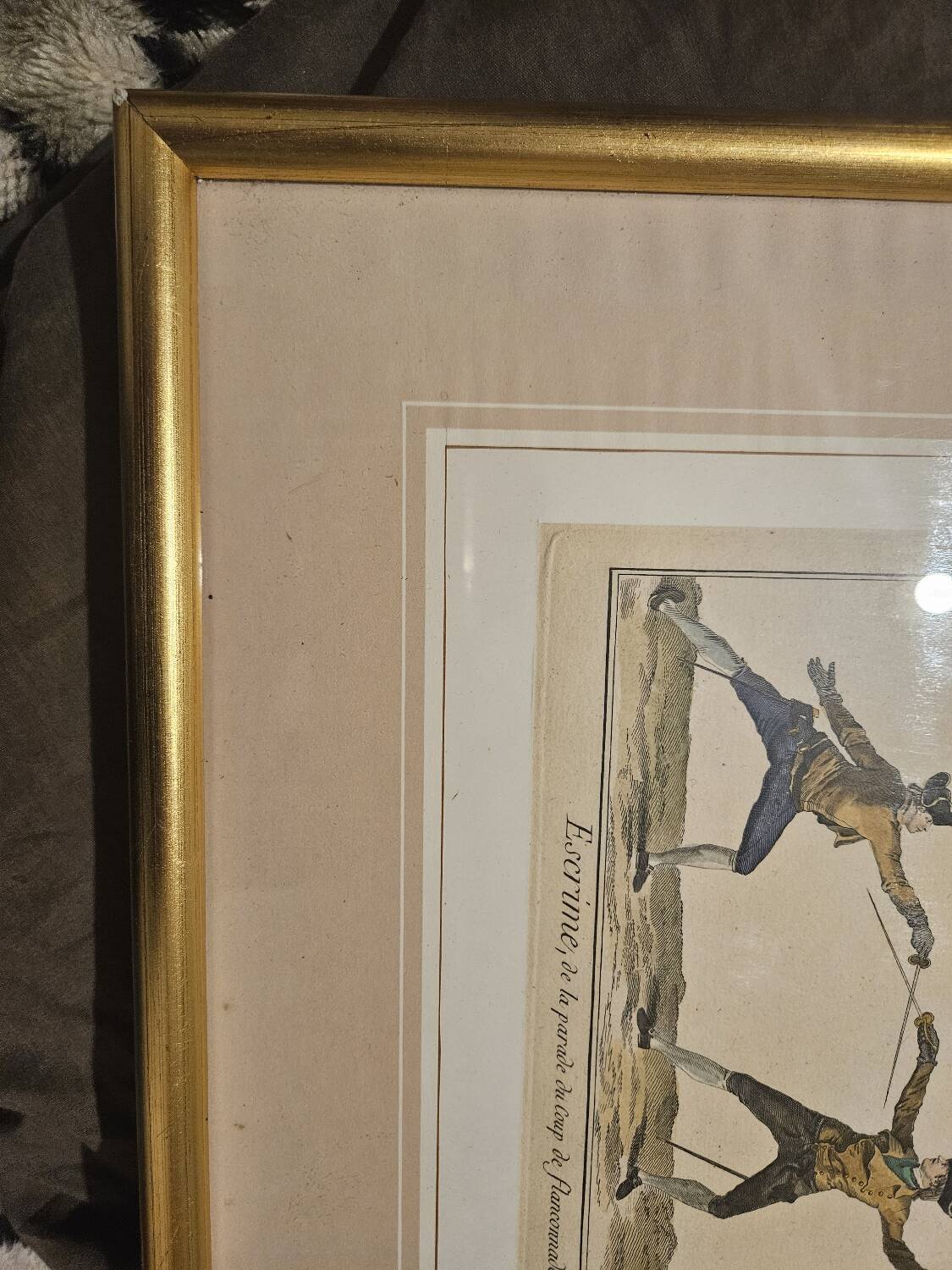 18th century engraving paintings - Fencing - Robert Benard