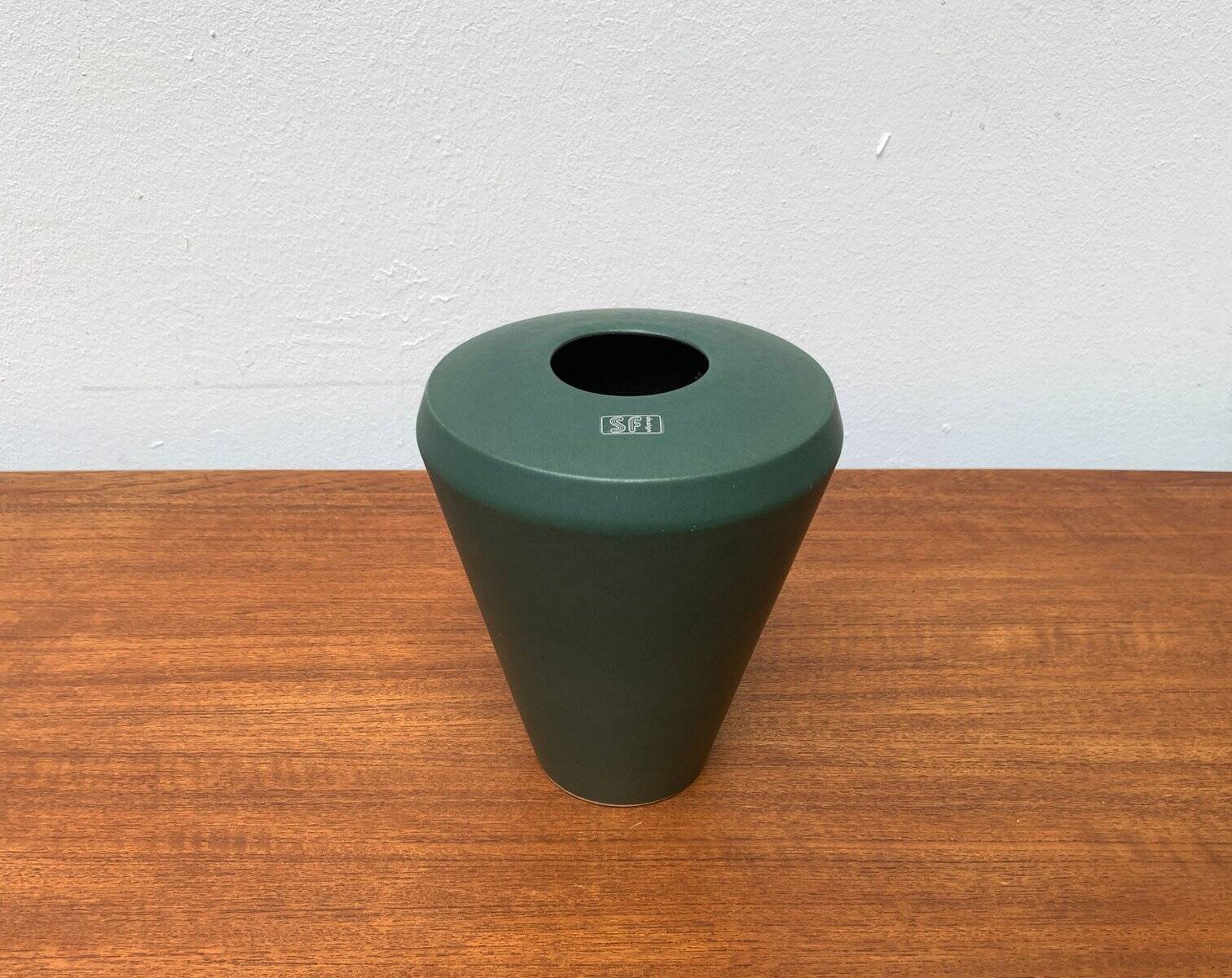 Vintage minimalist ceramic vase by SF Design