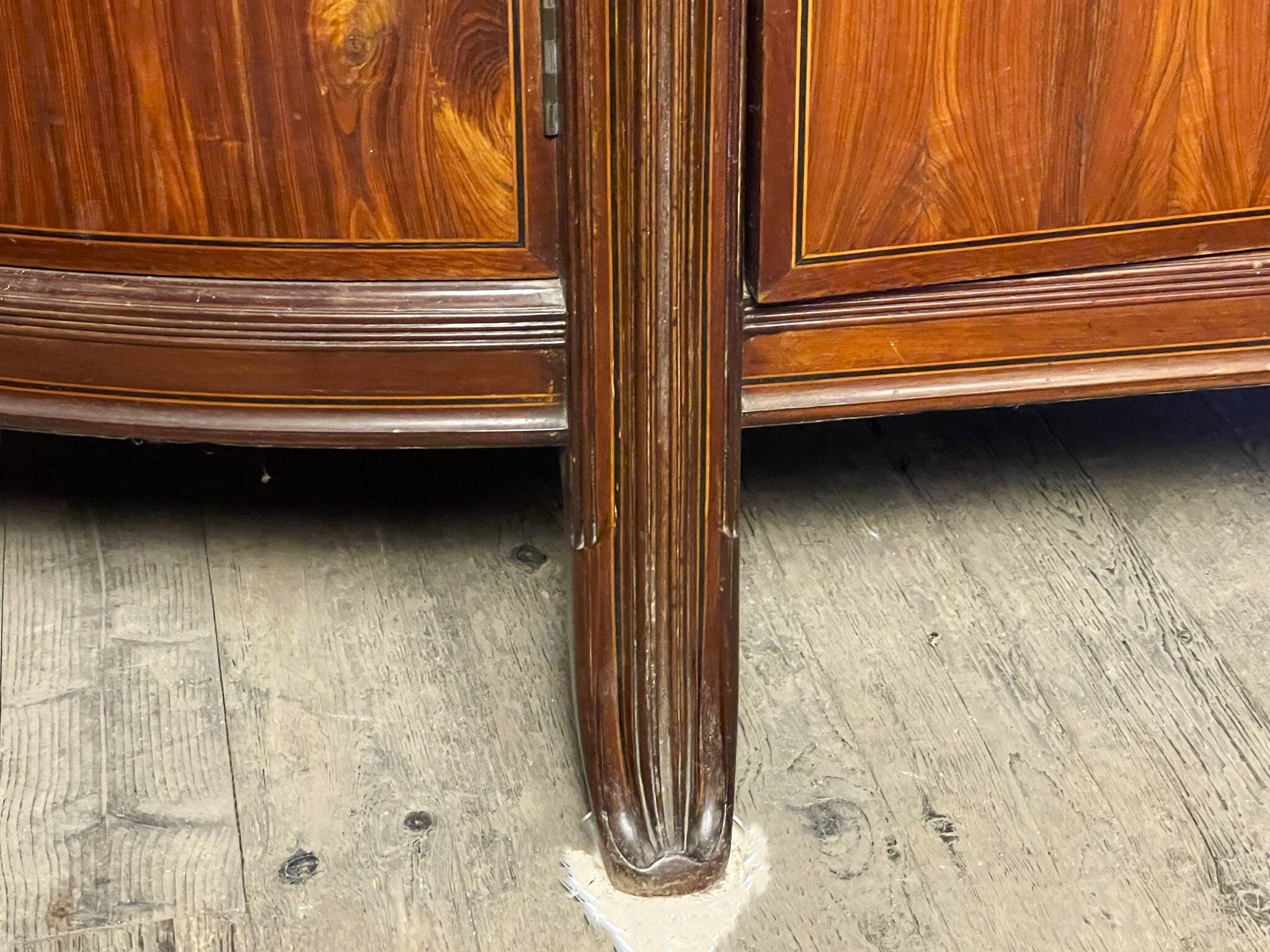 Maurice dufrene large curved sideboard exhibited at the 1911 art nouveau salon