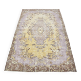 Handknotted Oushak Wool Carpet sku 3149