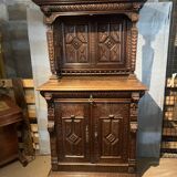Renaissance Style Oak Sideboard