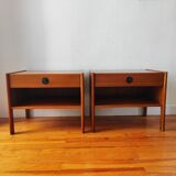 Pair of Scandinavian bedside tables, 1960