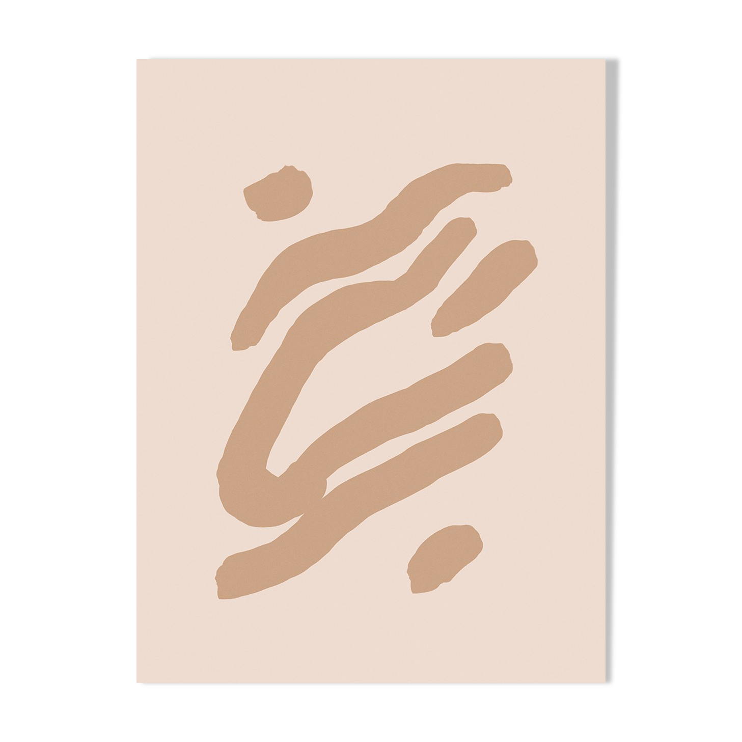 Impression d’art de giclée abstraite A3