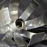 Pair of table lamps or wall lights by Jocelyne Trocmé for Oxar