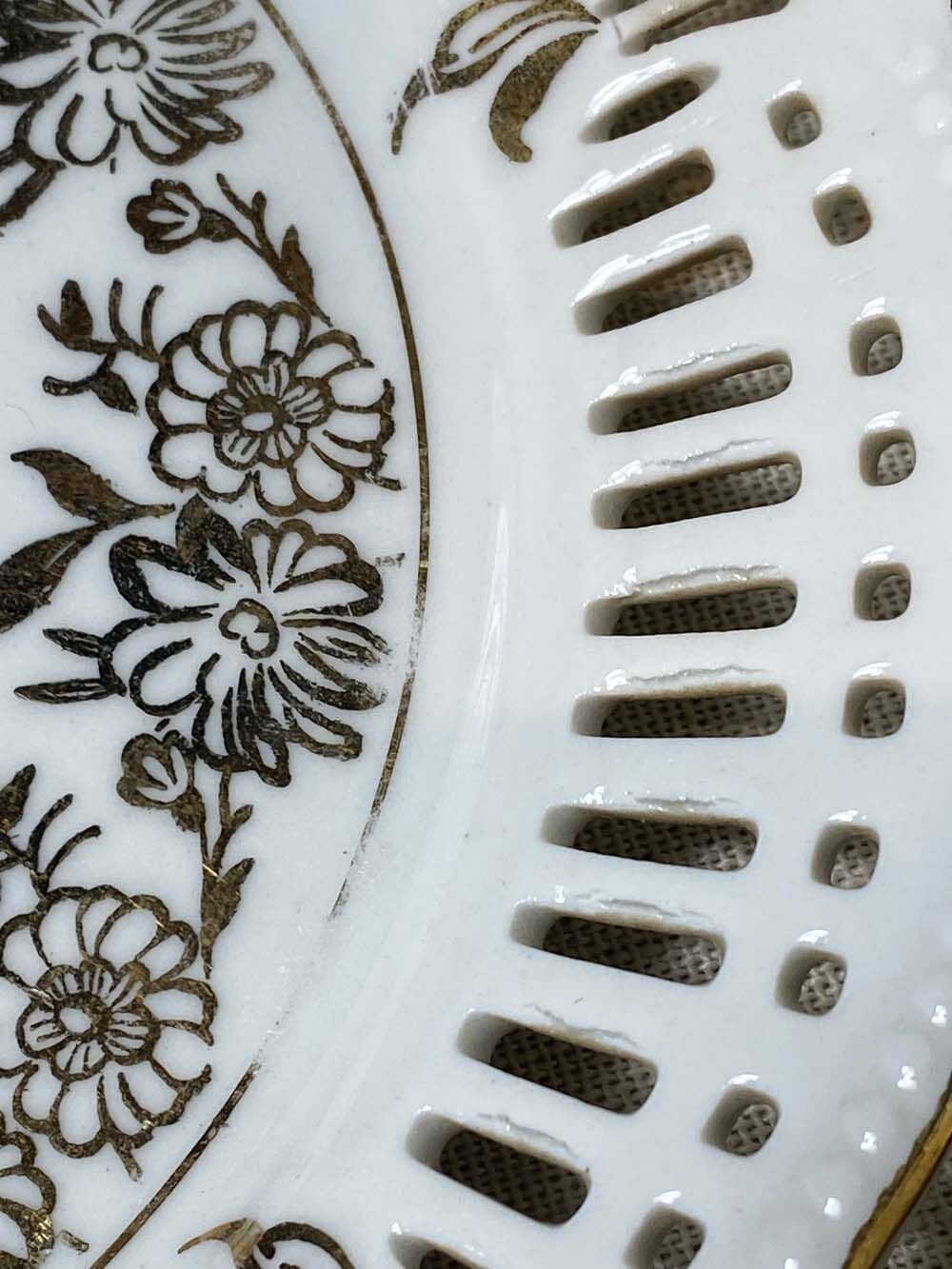 5 dessert plates signed Bavaria Germany