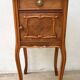 Nightstand Antique Wood and MARBLE
