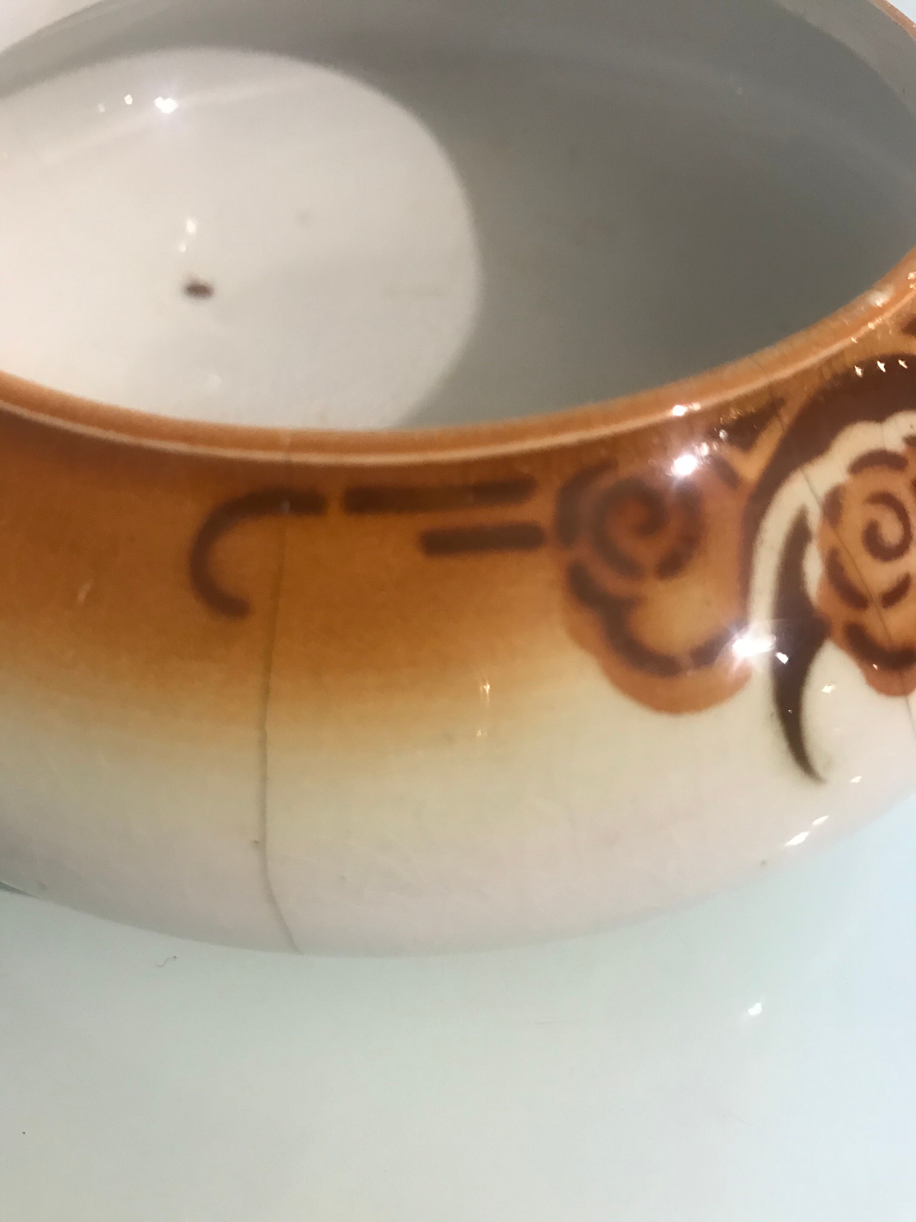 Old Saint Amand Ceramic Candy