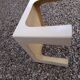 Vintage 70'S fiberglass coffee table