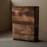 Petit meuble paysan en bois massif, vers 1900