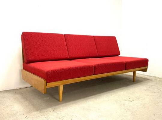 Daybed sofa by Interier Prahà, Vintage Czech 1960s