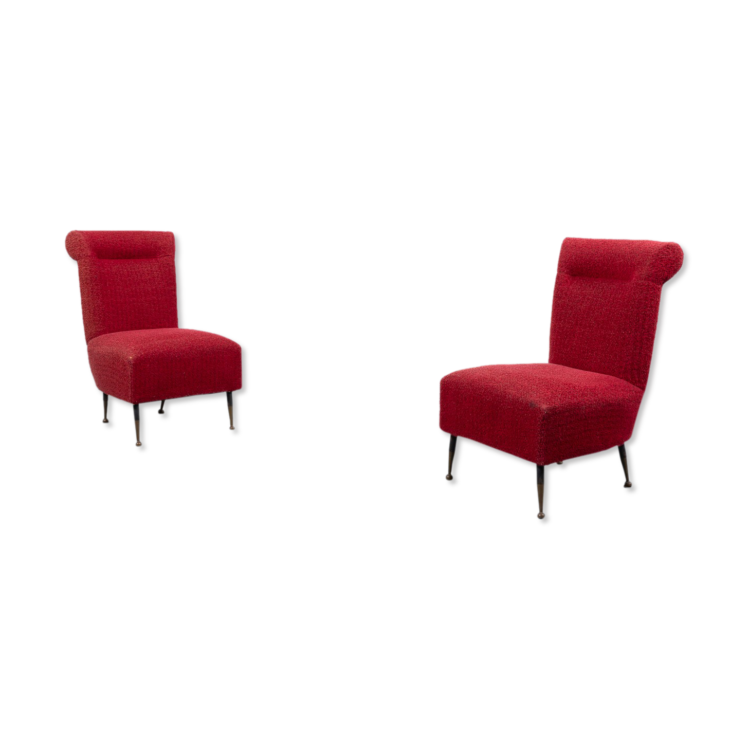 Pair of Italian accent chairs from the 1950s