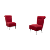 Pair of Italian accent chairs from the 1950s