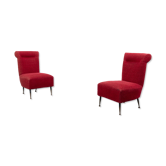 Pair of Italian accent chairs from the 1950s
