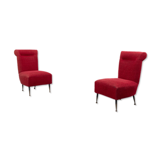 Pair of Italian accent chairs from the 1950s