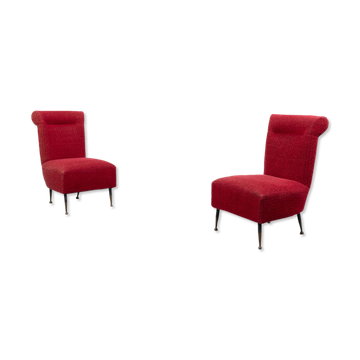 Pair of Italian accent chairs from the 1950s