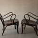 Pair of armchairs No. 752 by Josef Frank for Thonet, 1930s