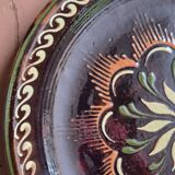 Alsatian earthenware plate