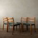 Vintage Danish Dining Chairs Model 84 Oak Niels O. Møller, 1960s, Set of 4