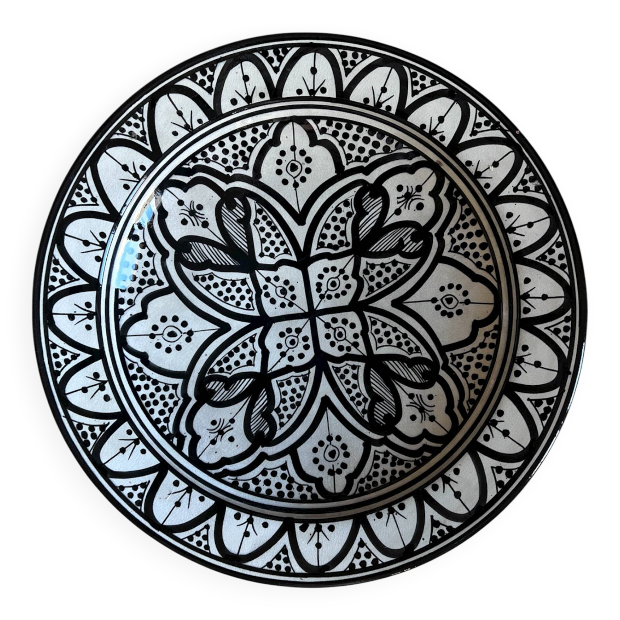 Large Moroccan dish