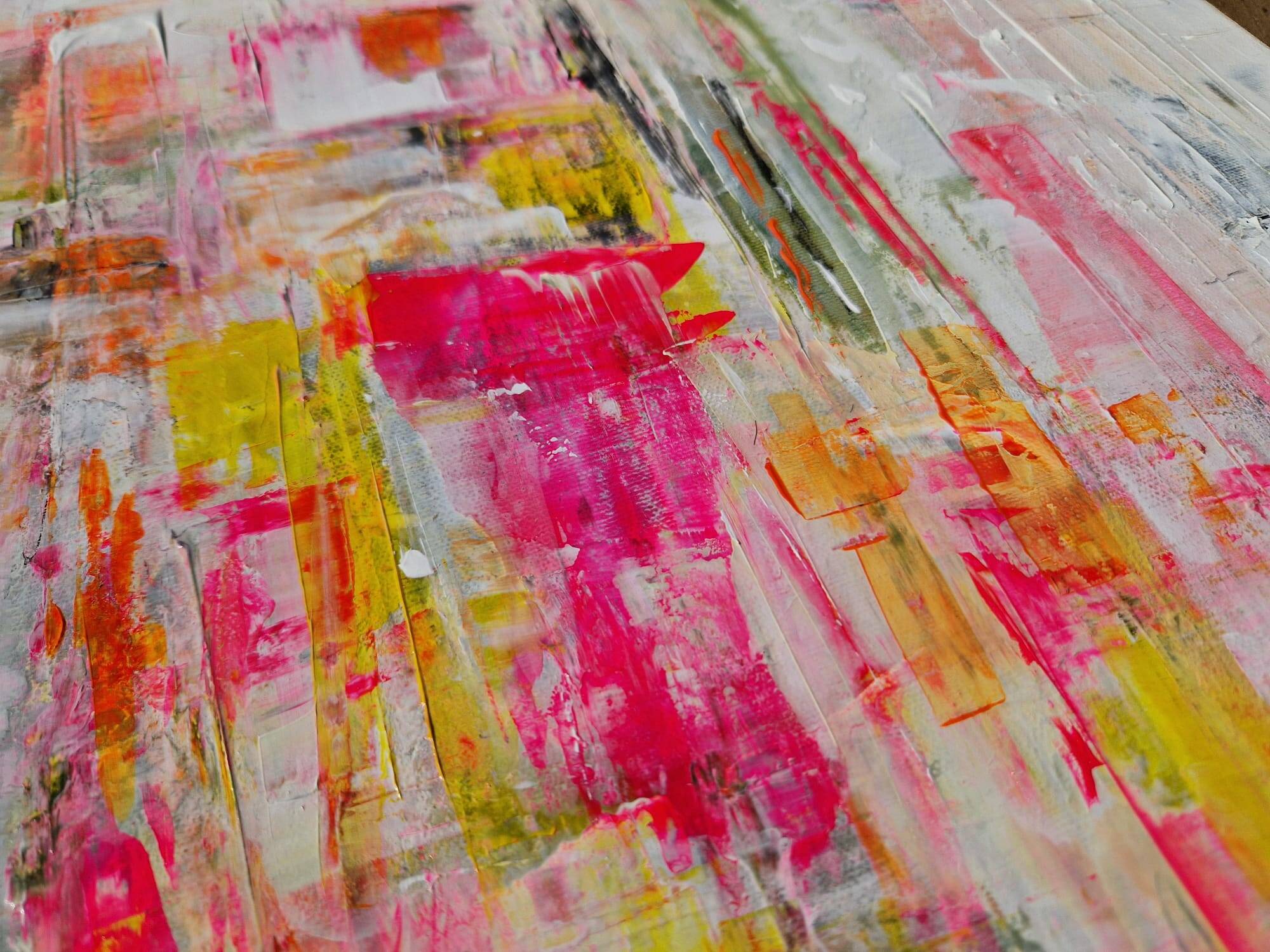 Tableau peinture abstraite