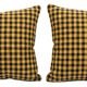 Set of 2 vintage kilim cushion covers 41x41 cm