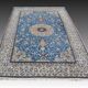 Tapis d'Orient Persan Iran Naïn laine et soie -3.20 X 210 Mètres