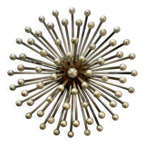 Pistillo wall or ceiling lamp in chrome by Valenti Luce, 1970s design