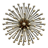 Lampe Pistillo applique ou plafonnier en chrome Valenti Luce, design 1970