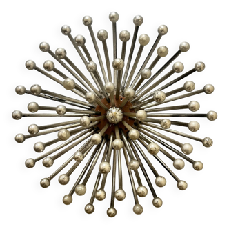 Lampe Pistillo applique ou plafonnier en chrome Valenti Luce, design 1970