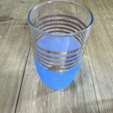 Lot de verres orangeade givrés multicolores