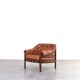 Mid-Century Oak & Leather Armchair by Arne Norell for Coja, 1960s.