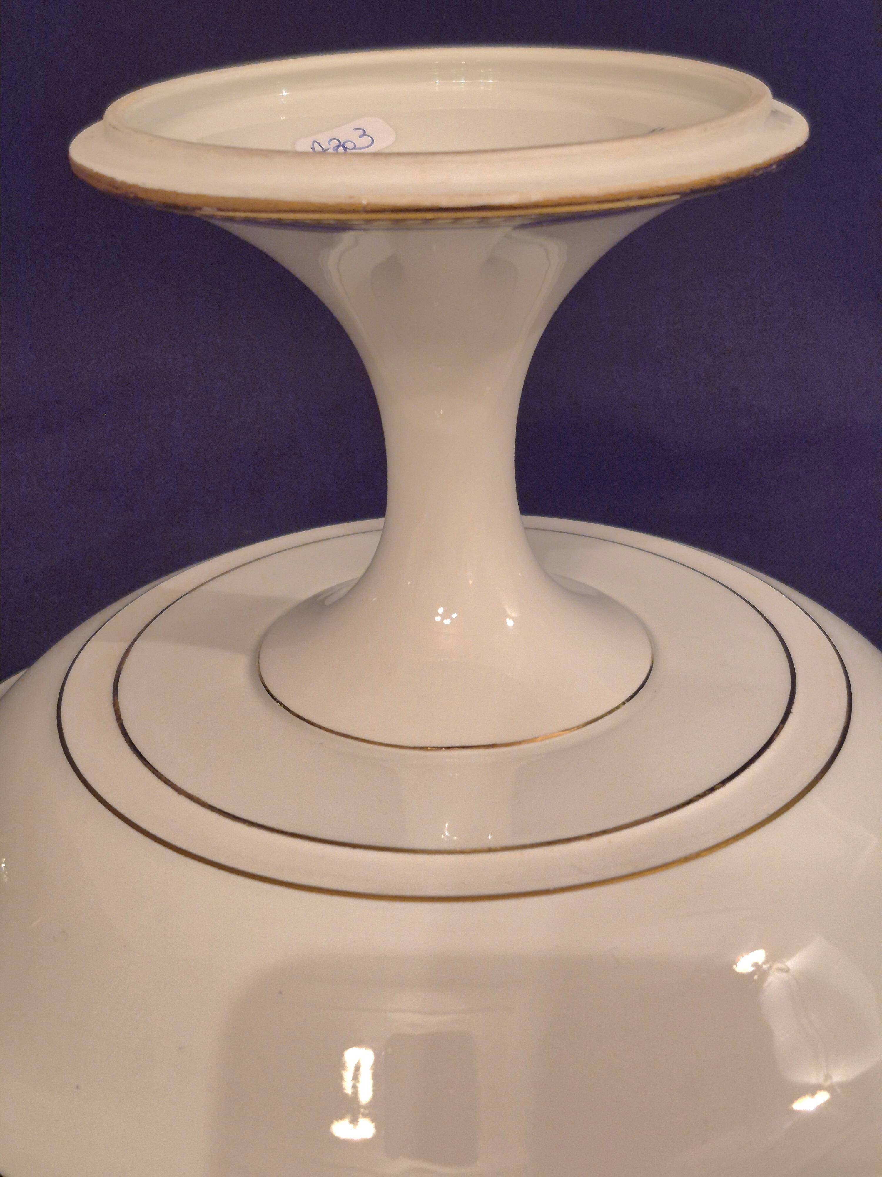 Limoges porcelain compote A303