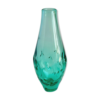 Vase by M. Klinger, Bohemia Glass, 1960s