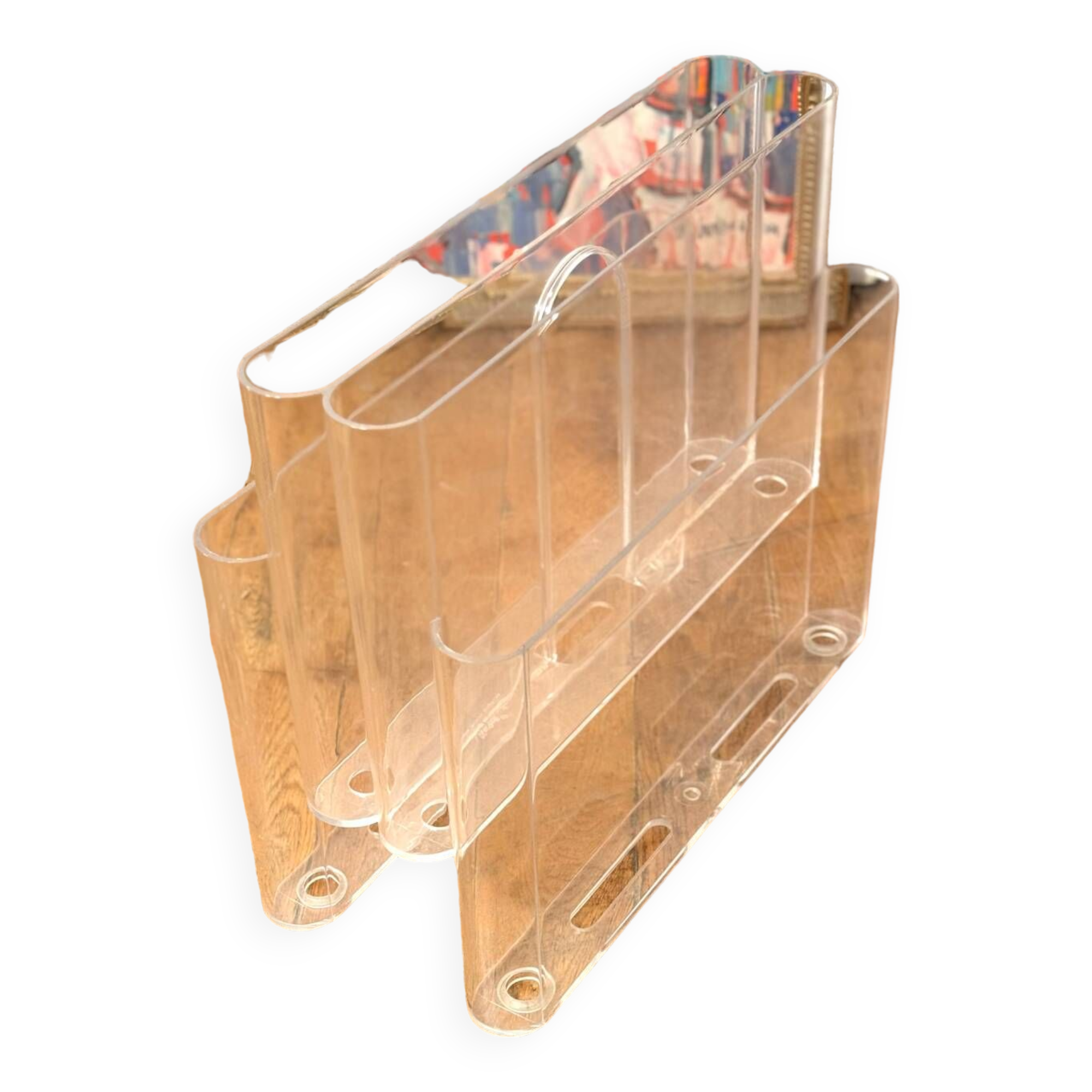 Kartell Giotto Stoppino magazine rack