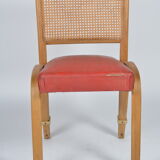 Chaise bow wood