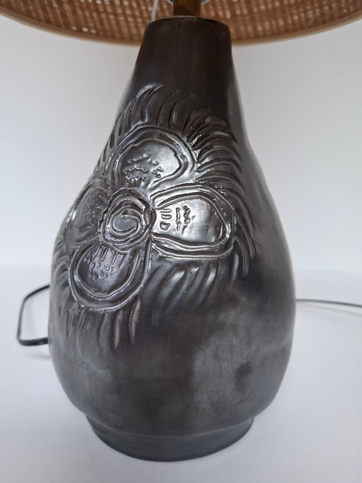 Lampe céramique vintage
