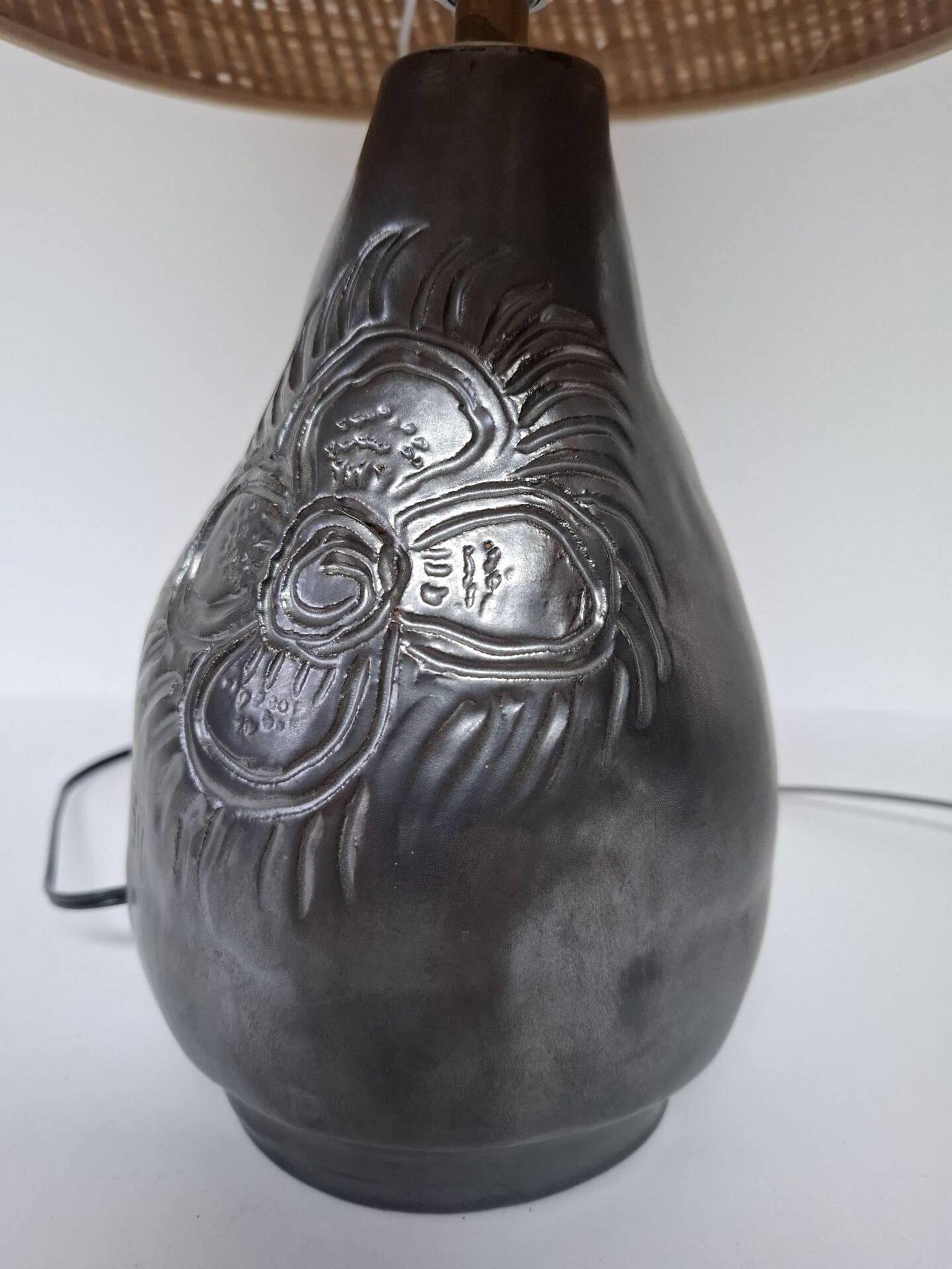 Lampe céramique vintage