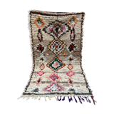 Multicolor fabric rug 135x240cm