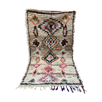 Multicolor fabric rug 135x240cm
