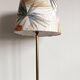 Lampadaire métal doré style Louis XV