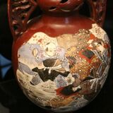 Satsuma Handle Vase Japan