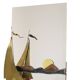 Copper and Brass Boat-Design Mirror by Daniel D’Haeseleer, 1970s