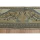 1970s Vintage Turkish Handmade Wool & Cotton Orange Area Rug 154x230