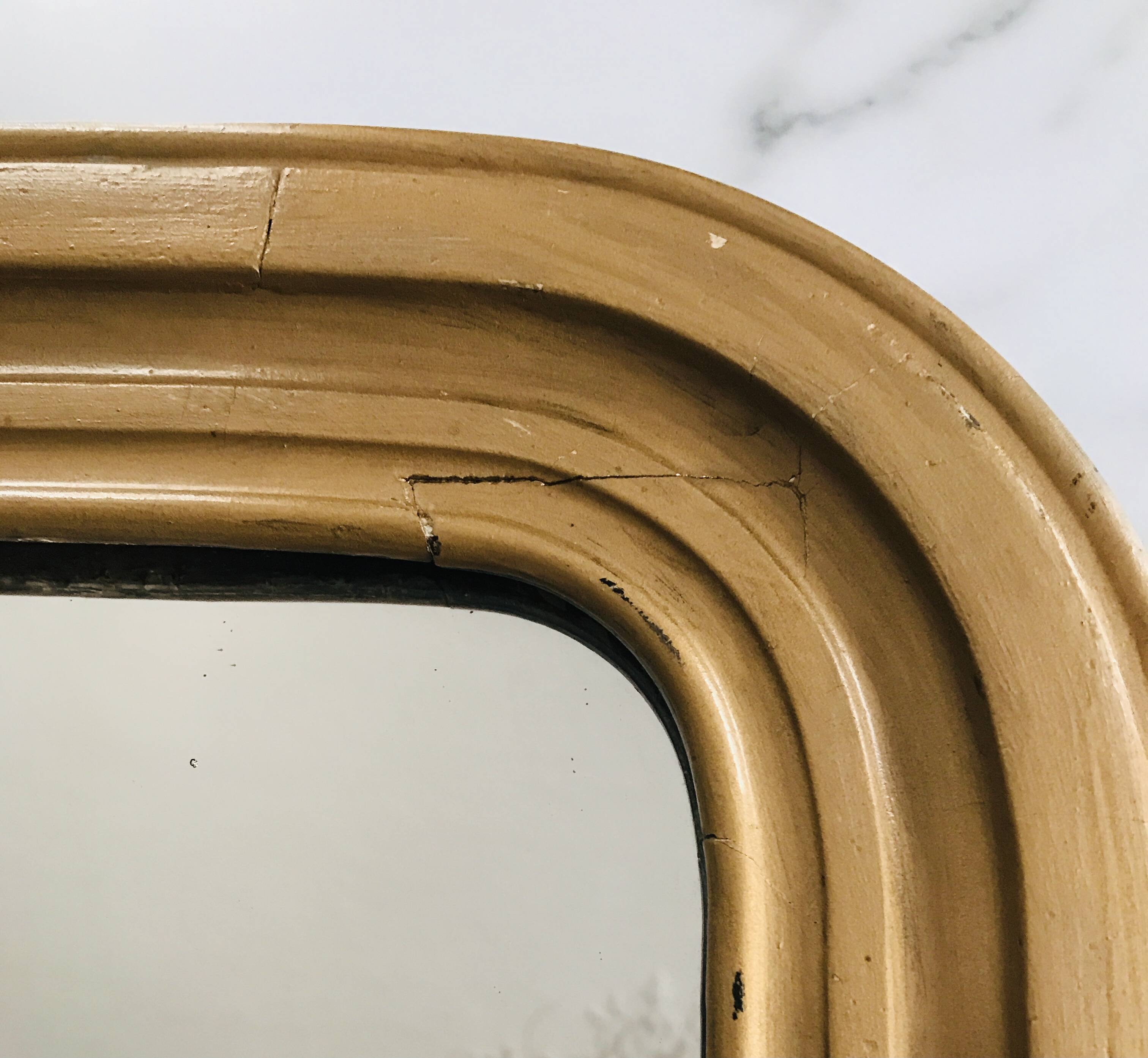 Antique mirror in Louis Philippe style