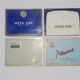 Set of 4 old cigarette boxes