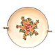Decorative plate in earthenware