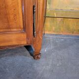 Curved sideboard from the late 19th century in walnut